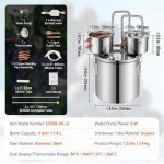 VEVOR 3 Gal Stainless Steel Alcohol Distiller Kit