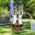 VEVOR 13.2Gal Moonshine Distillery Kit with Thumper