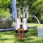 VEVOR 3 Gal Stainless Steel Alcohol Distiller Kit