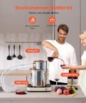 VEVOR 3 Gal Stainless Steel Alcohol Distiller Kit