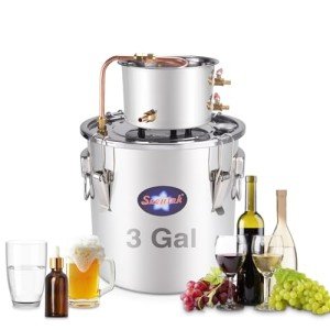 Seeutek Stainless Steel 3 Gal Moonshine Distillery Kit