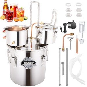 DEWOSEN Shine Still - 3 Pot Distillation Kit