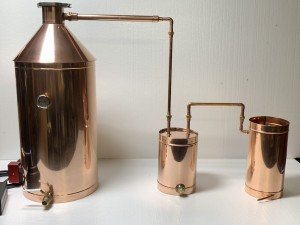 20 Gallon Electric Copper Still with 4" Cap
