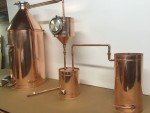 20 Gallon Copper Moonshine Still with Electric Basket