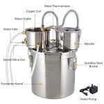 5Gal Stainless Steel Home Distillery Kit
