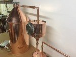 20 Gallon Copper Moonshine Still with Electric Basket