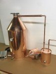 20 Gallon Copper Moonshine Still with Electric Basket