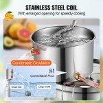 VEVOR 3Gal Stainless Steel Moonshine Still Kit