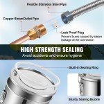VEVOR 3Gal Stainless Steel Moonshine Still Kit