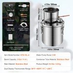 VEVOR 3Gal Stainless Steel Moonshine Still Kit