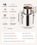 VEVOR 5 Gal Stainless Steel Moonshine Still