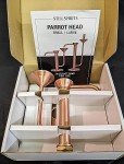 Small Solid Copper Distilling Parrot for Proofing