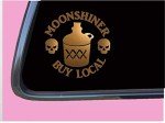 Copper Shiner Moonshine Decal Sticker 6