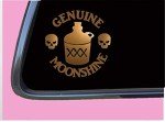 Moonshine Copper Still Vinyl Decal 6