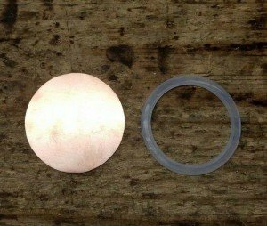 20oz Copper Widemouth Disk for Mason Jar Distilling