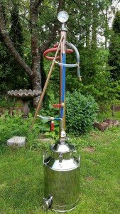 Copper Moonshine Still with Reflux Column Kit