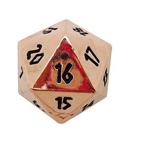 Norse Foundry Copper Still D20 Life Counter Dice