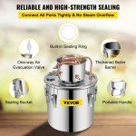 Vevor 9.6Gal Moonshine Still Distilling Kit