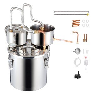 Moonshine Still Alcohol Distiller with Thumper Keg