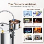 Complete 50L Moonshine Still Kit with Thumper