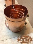 10 Gal Copper Moonshine Still with Thumper & Worm