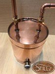 10 Gal Copper Moonshine Still with Thumper & Worm