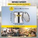 VEVOR 50L Alcohol Still Distillery Kit with Thumper
