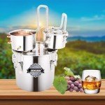 DEWOSEN 5 Gal Distillery Kit with Thumper & Pump
