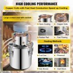 8 Gallon Stainless Steel Moonshine Distiller Kit