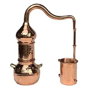 Expandable Copper Alembic Whiskey Still - 0.5 Liter