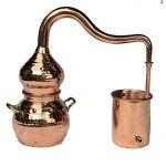 Expandable Copper Alembic Whiskey Still - 0.5 Liter