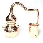Expandable Copper Alembic Whiskey Still - 0.5 Liter
