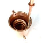 Expandable Copper Alembic Whiskey Still - 0.5 Liter