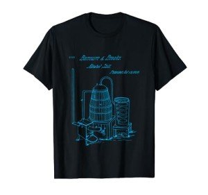 Moonshine Still Patent Design T-Shirt