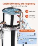 3 Gal VEVOR Stainless Steel Moonshine Still