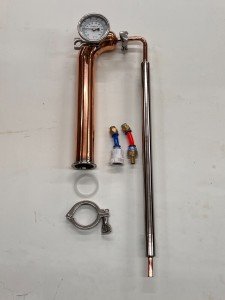 2" Copper Pot Still Head & Condenser Kit