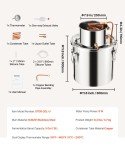 5 Gallon Stainless Steel Moonshine Distillery Kit