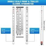 Glass Hydrometer Set for Distilling and Brewing