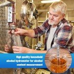 Glass Hydrometer Set for Distilling and Brewing