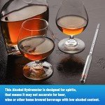 Glass Hydrometer Set for Distilling and Brewing