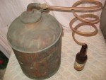 Antique Copper Moonshine Still with Coil Bundle