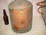 Antique Copper Moonshine Still with Coil Bundle