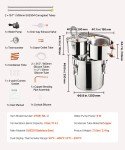 VEVOR Dual Condenser Distillation Kit with 11.4L Tank