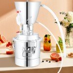 VEVOR 18 Gal Alcohol Distillery Kit with Thermometer