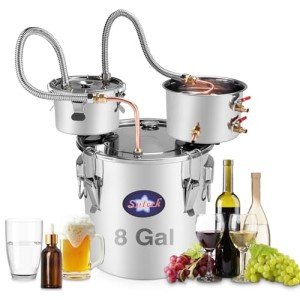 Suteck 8Gal Stainless Steel Alcohol Distillery Kit