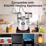 Suteck 8Gal Stainless Steel Alcohol Distillery Kit