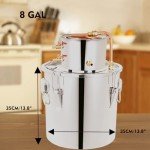 8 GAL Shine Still Distillery Kit for Alcohol