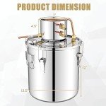 COSTWAY 5 Gal Home Distillation Kit