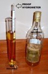 Alcohol Hydrometer for Moonshine and Distilling