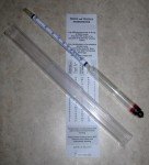 Alcohol Hydrometer for Moonshine and Distilling